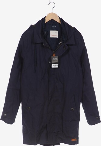 KnowledgeCotton Apparel Jacket & Coat in L in Blue: front