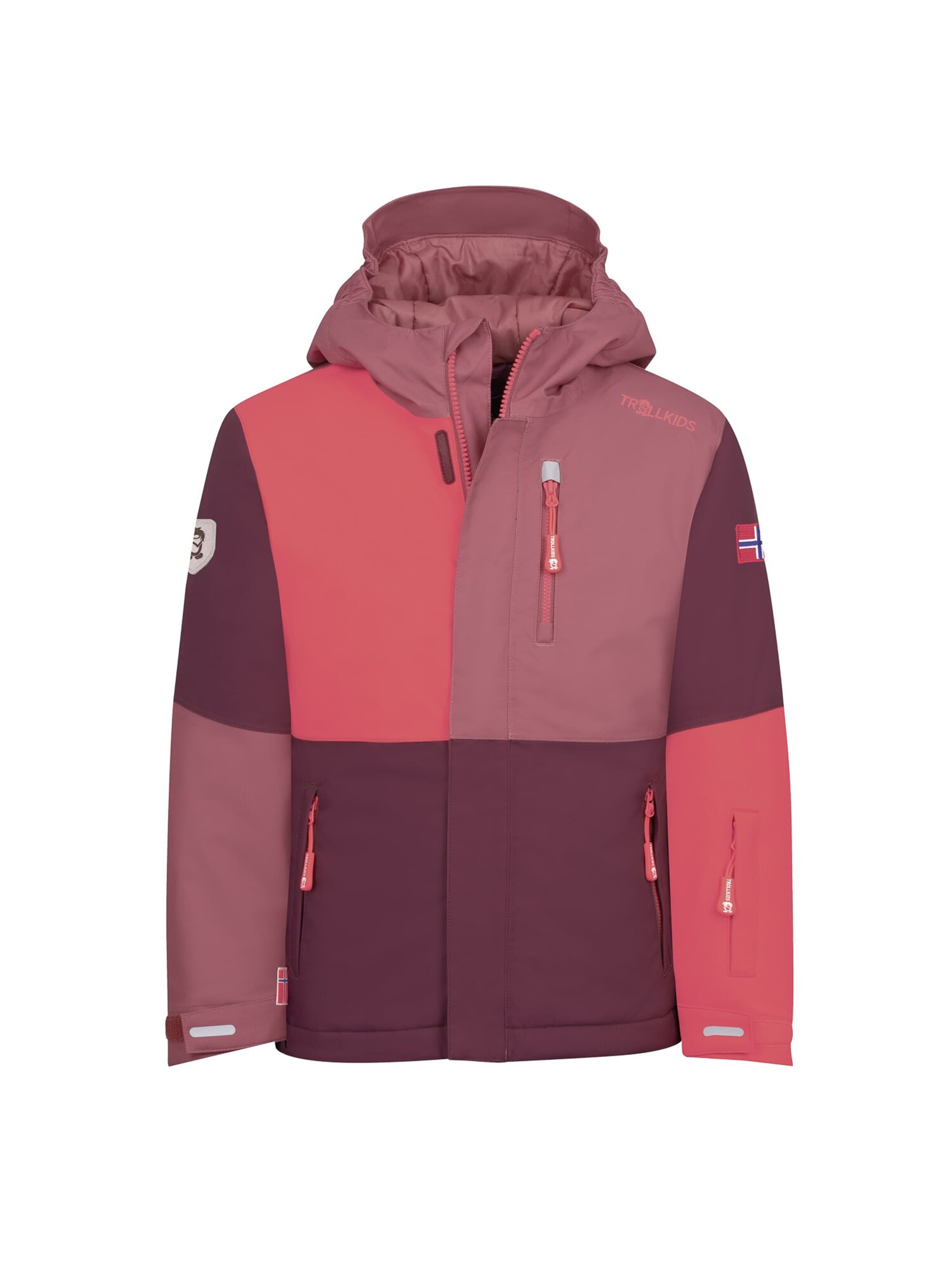 TROLLKIDS Outdoor jacket in Pink: front