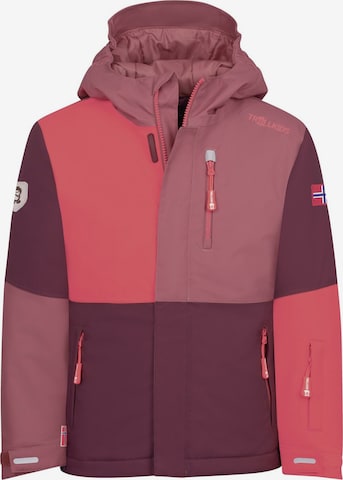 TROLLKIDS Outdoor jacket in Pink: front