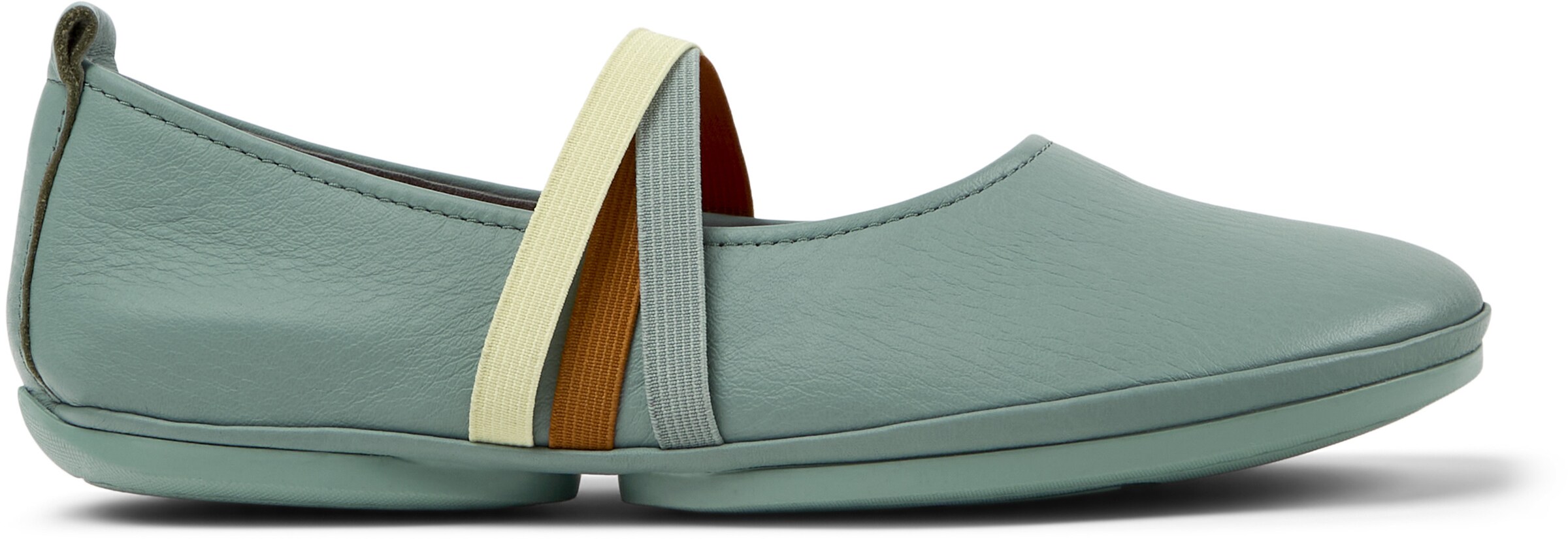 Ballerines à lanières 'Right Nina' CAMPER en vert