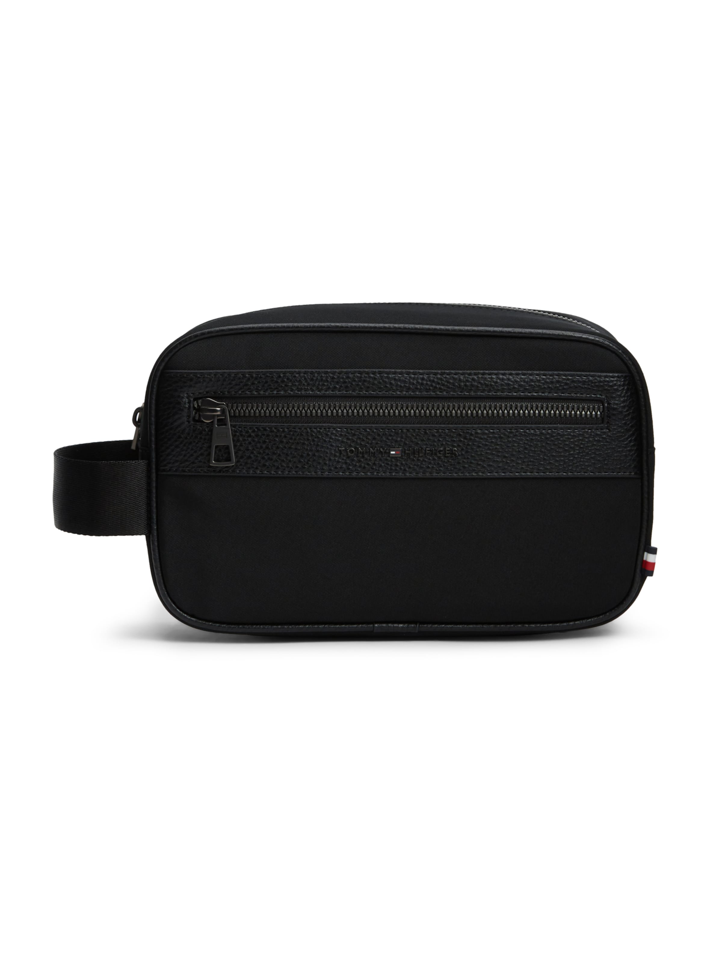 TOMMY HILFIGER Τσαντάκι καλλυντικών σε μαύρο: μπροστά