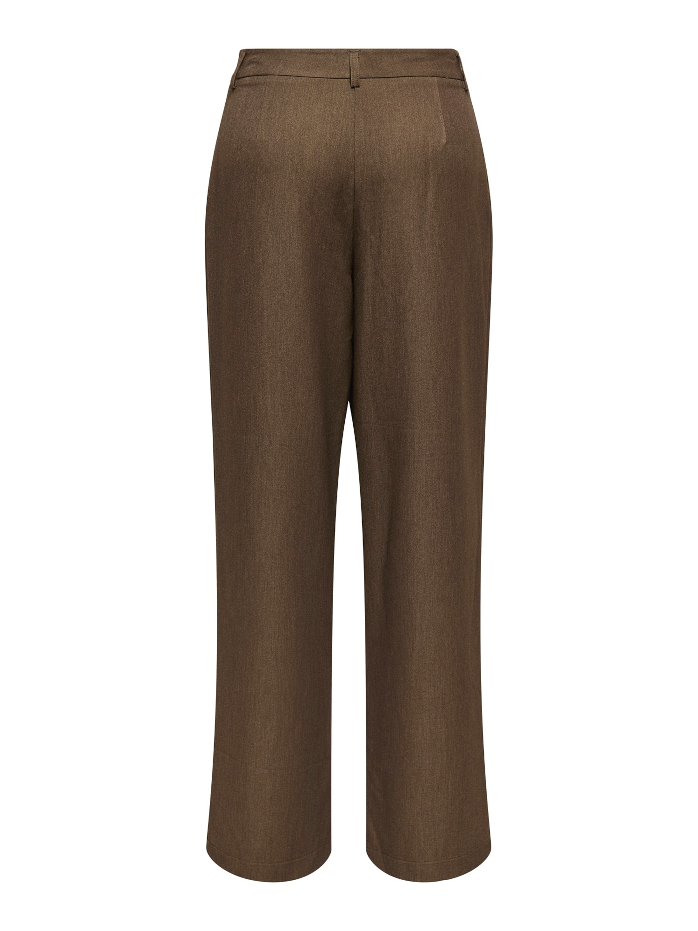 Loosefit Pantalon à pince 'ONLHATTIE' ONLY en marron