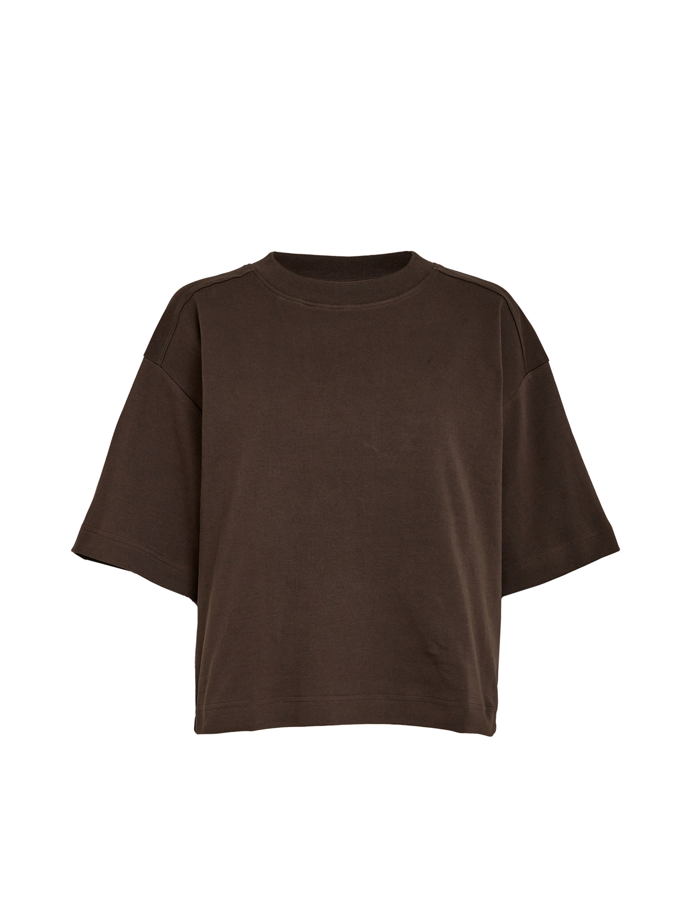 Peppercorn Top 'Fiola' in Bruin: voorkant