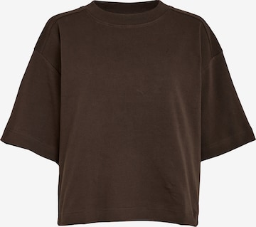 Peppercorn Top 'Fiola' in Bruin: voorkant