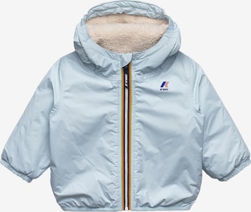 K Way Winterjas in Blauw: voorkant