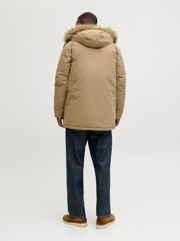 Parka invernale 'JJCAMP' di JACK & JONES in beige