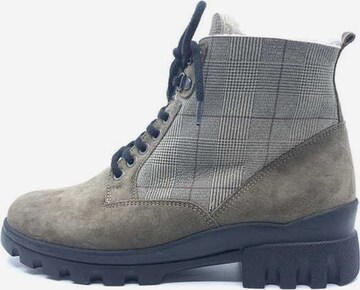 WALDLÄUFER Lace-Up Ankle Boots in Grey