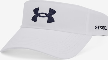 UNDER ARMOUR Visor 'Golf96' in White: front