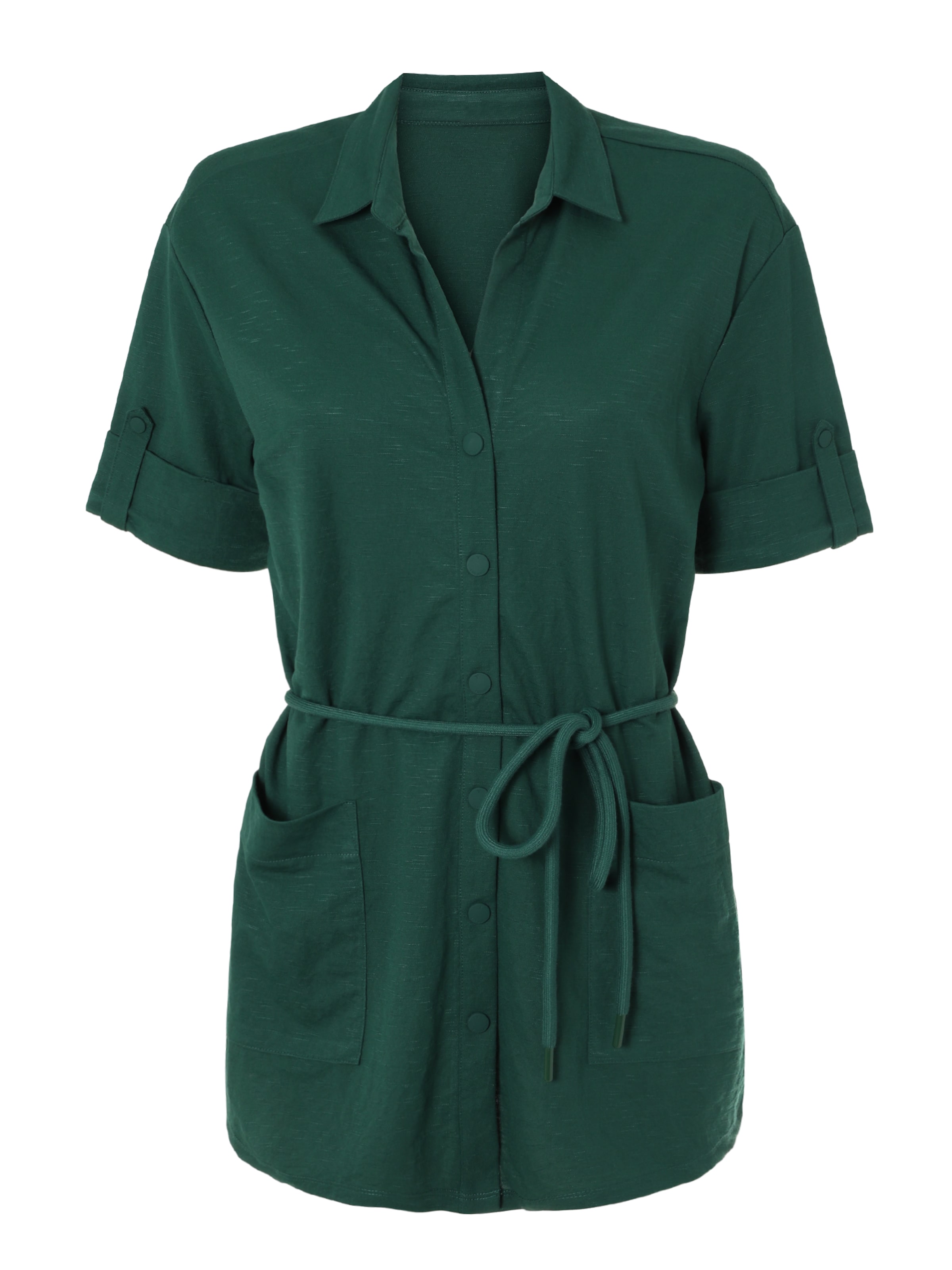 Camicia da donna 'Savanah 1' di TATUUM in verde: frontale