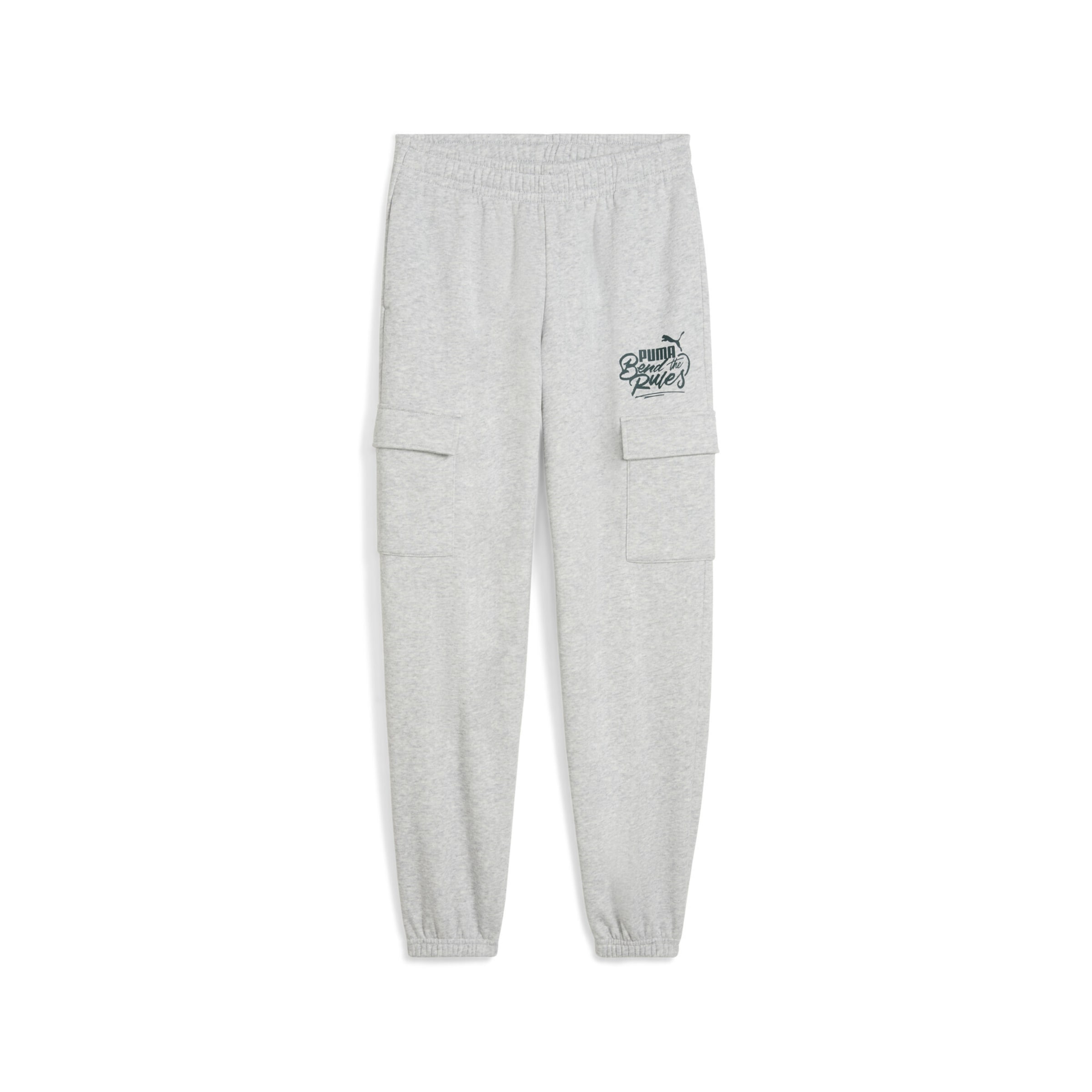 PUMA Regular Sports trousers 'MID90s' in Grey: front