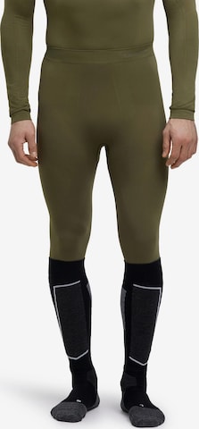 FALKE Workout Pants in Green: front