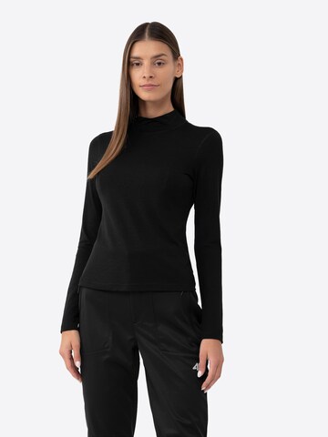 4F Sweatshirt i svart: framsida