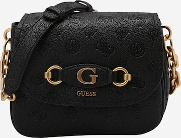 Borsa a tracolla 'IZZY' di GUESS in nero: frontale