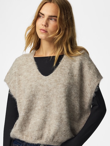 PIECES Pullover 'PCALLIE' i beige