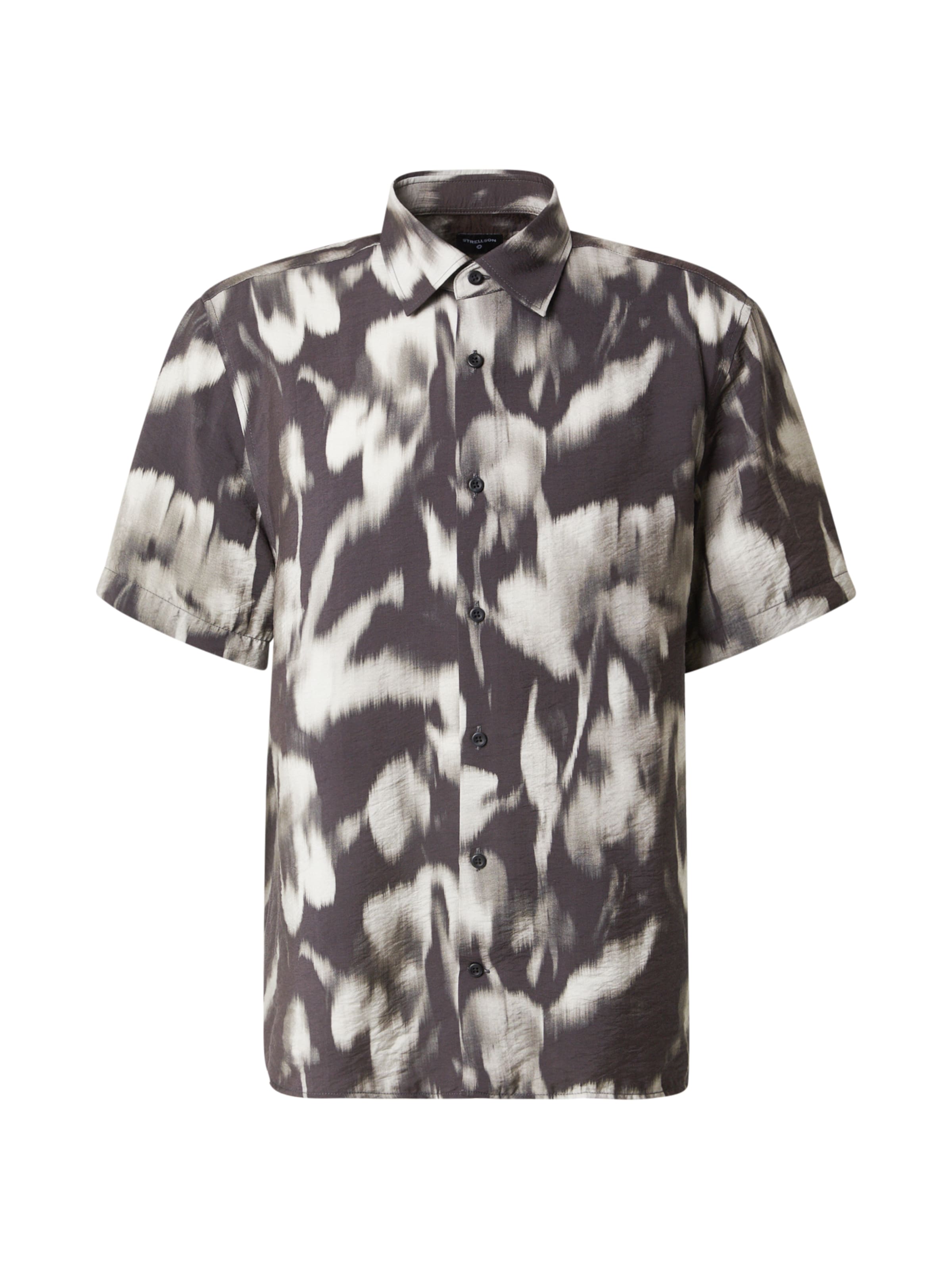 STRELLSON Rovný strih Košeľa 'Casyn' - Hnedá: predná strana