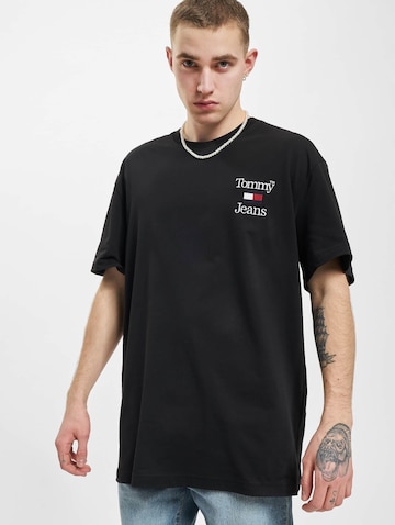 Tommy Jeans T-Shirt in Schwarz: Vorderseite