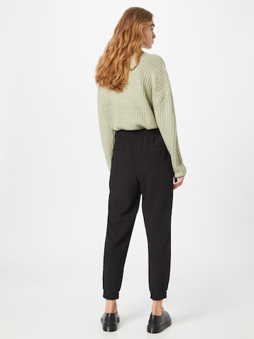 OBJECT Tapered Pants 'Sigrid' in Black