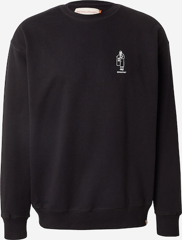 RevolutionSweater majica - crna boja: prednji dio