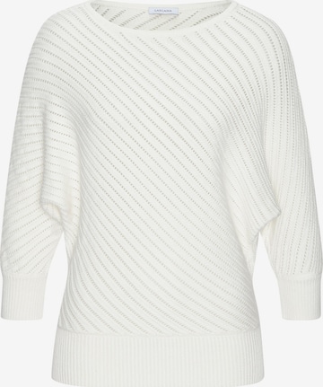 LASCANA Sweater in Beige: front