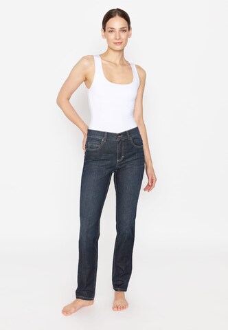 Angels Slimfit Straight-Leg Jeans in Blau