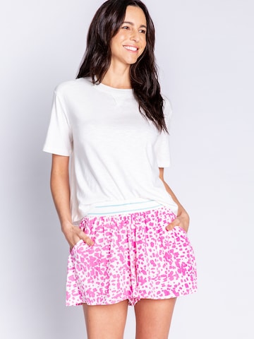 Pantalon de pyjama 'Night & Day' PJ Salvage en blanc