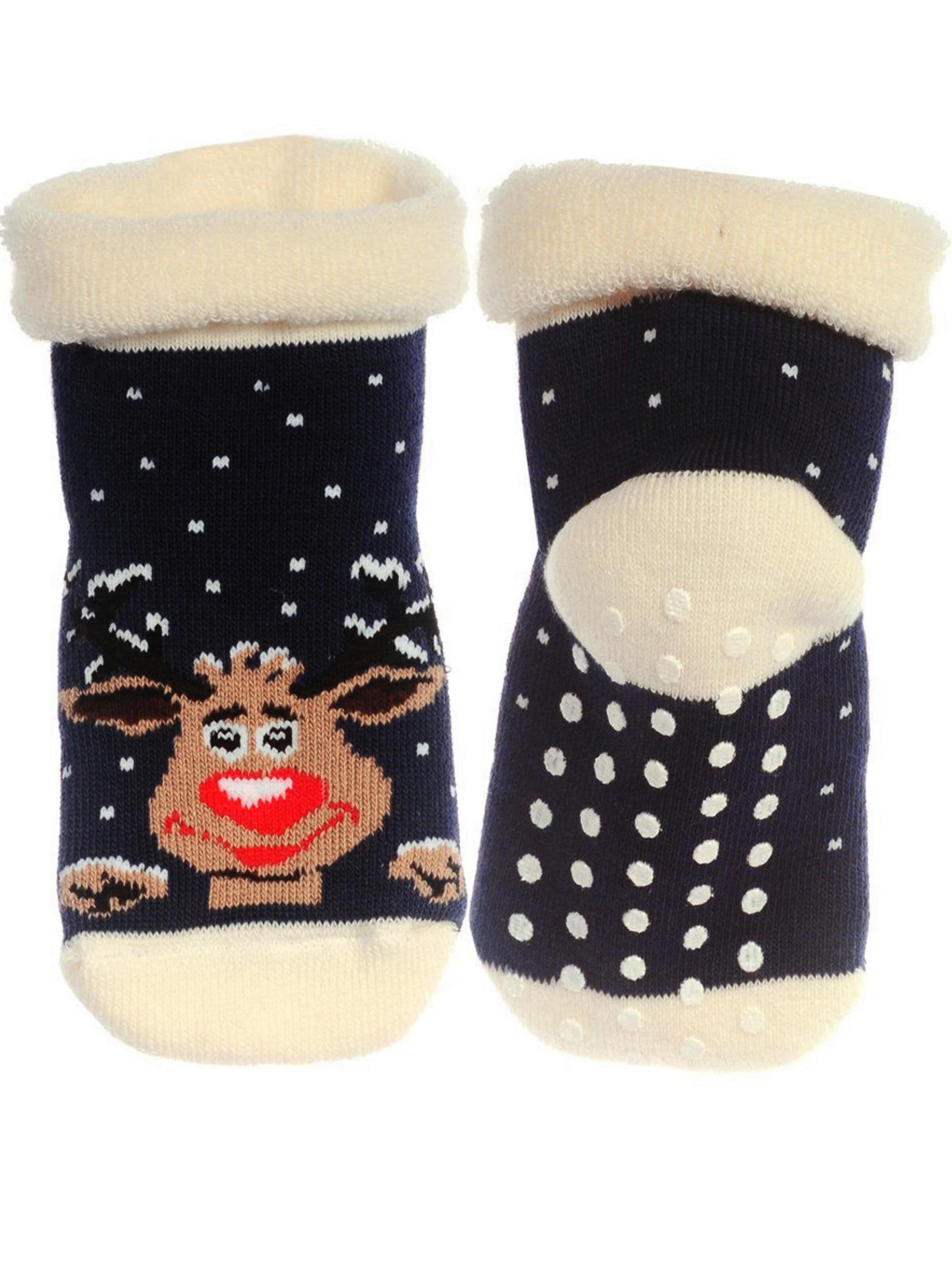 La Bortini Socks in Blue: front