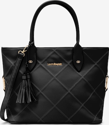 Borsa a mano di Laura Biagiotti in nero: frontale