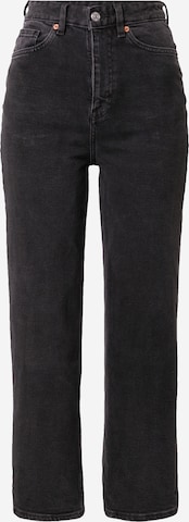 Monki Regular Jeans i svart: framsida