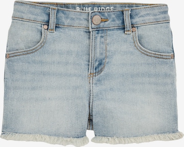 mėlyna WE Fashion Prigludęs Džinsai: priekis