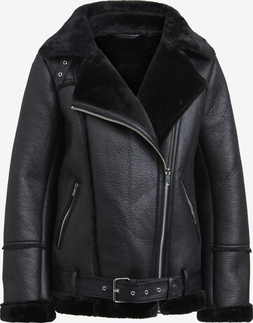 VILA Winter Jacket 'Munka Aviator' in Black: front