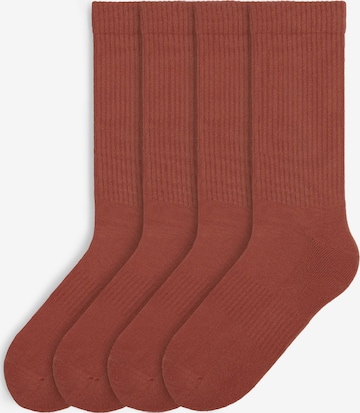 Von Jungfeld Socks 'CASUAL CLASSIC' in Red: front