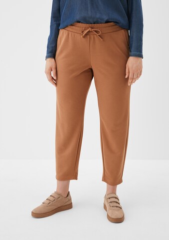 Regular Pantalon TRIANGLE en marron : devant