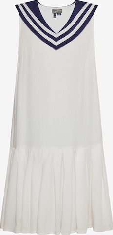 DreiMaster Vintage - Vestido em branco: frente