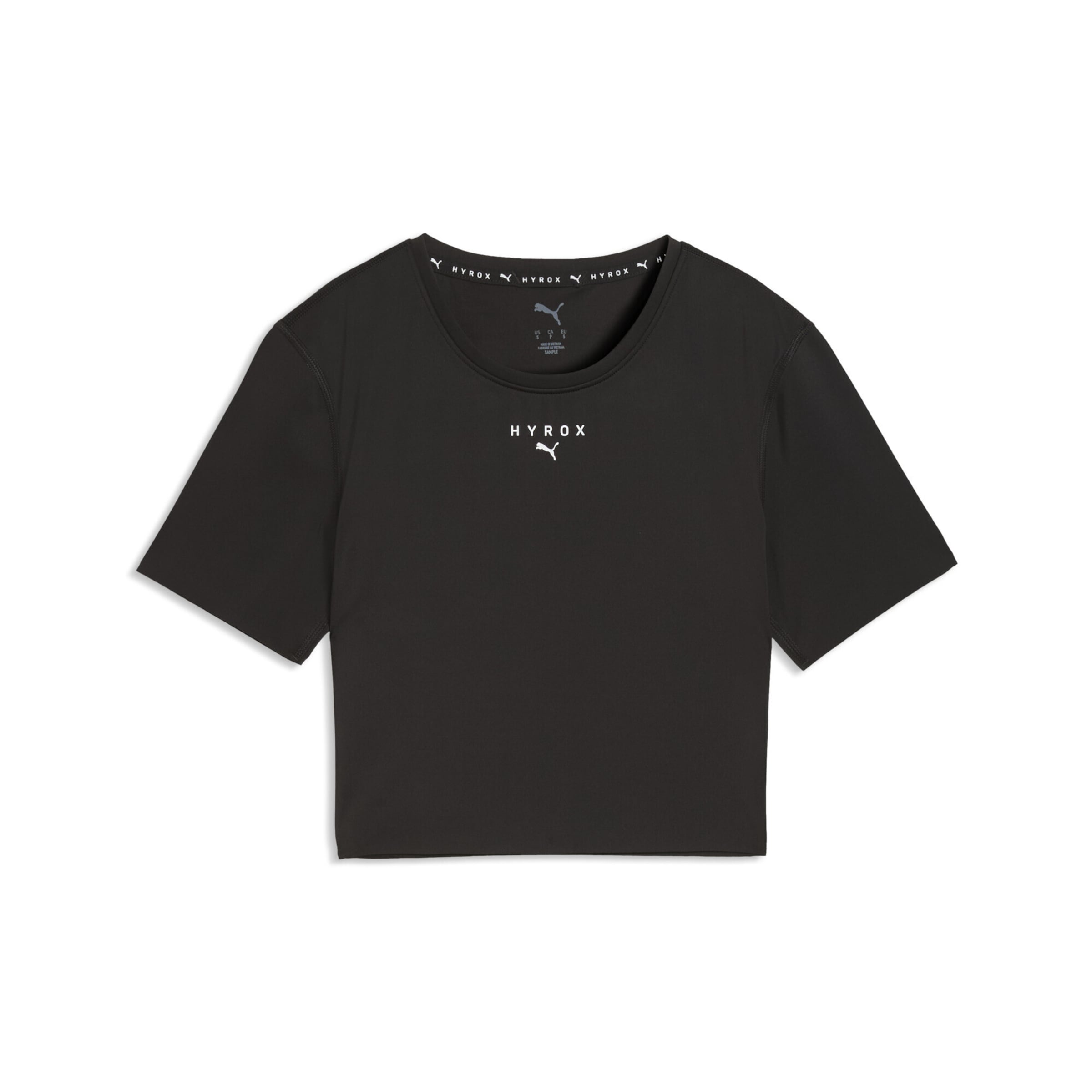 PUMA Functioneel shirt 'Puma x Hyrox' in Zwart: voorkant