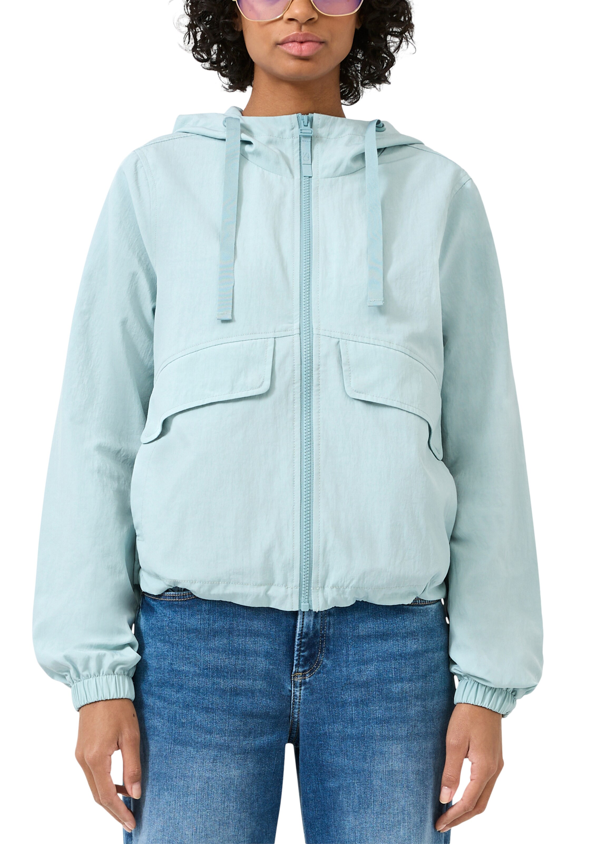 Veste mi-saison QS en bleu