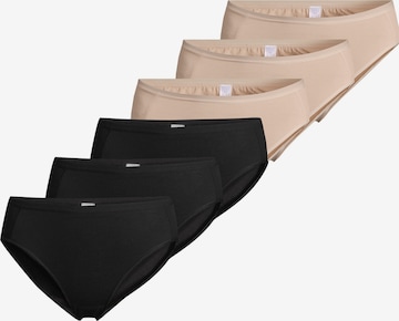 Nina von C. Slip 'Basic' in Schwarz: Vorderseite