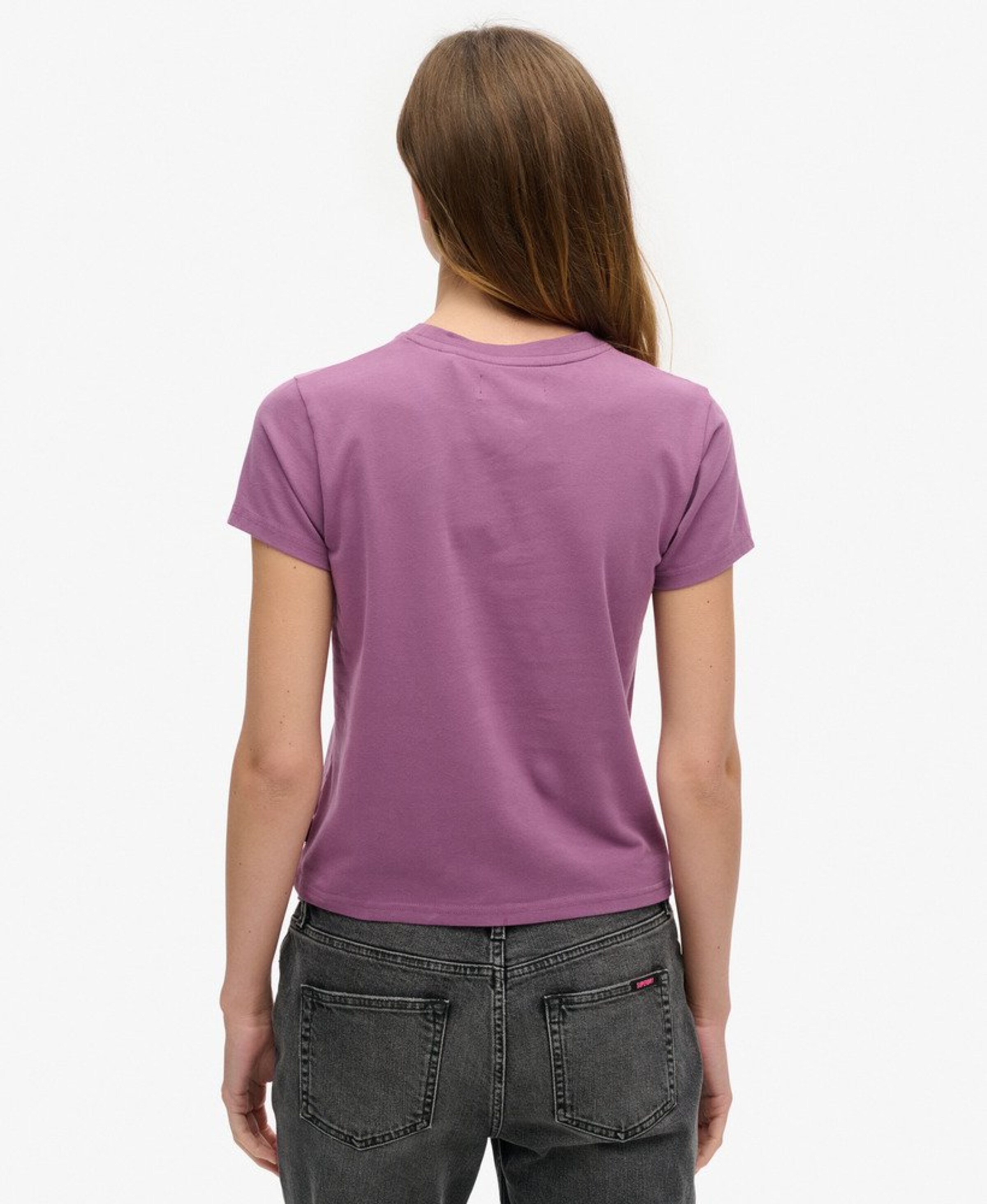 Superdry Shirt 'Pop Archive' in Lila