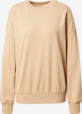 A LOT LESS Sweatshirt 'Rosie' (GOTS) in Beige: predná strana