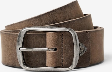 PME Legend Bälte 'Leather belt' i brun: framsida