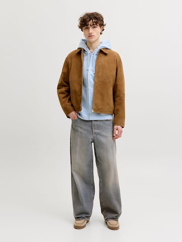 JACK & JONES Sweatvest 'JORNorrebro' in Blauw