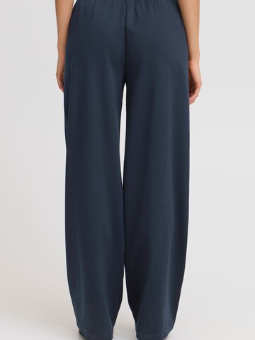 Fransa Loosefit Broek in Blauw