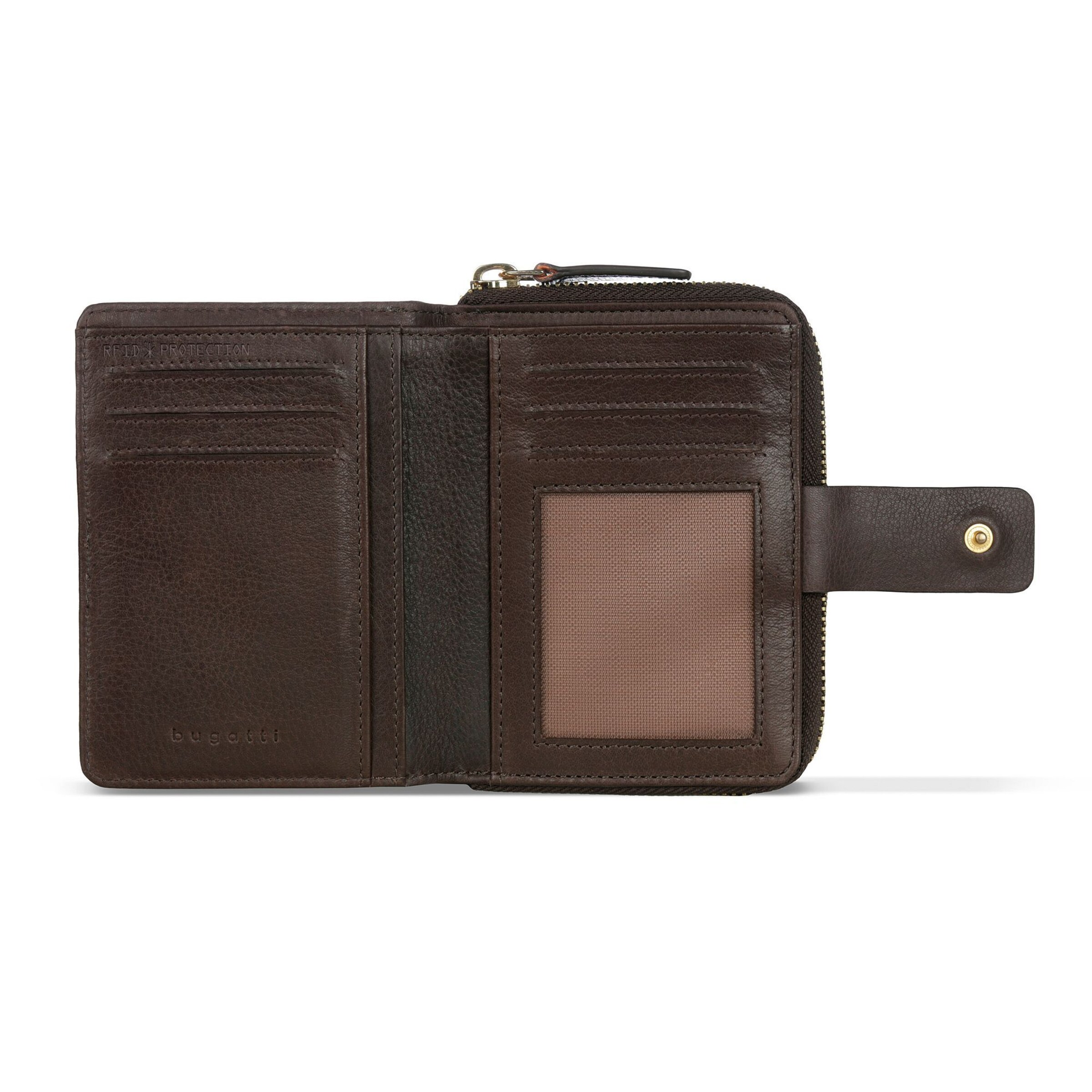 Porte-monnaies bugatti en marron