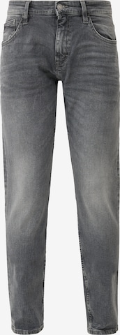 QS Slimfit Jeans in Grijs: voorkant