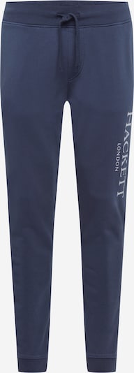 Hackett London Панталон в нейви синьо / бяло, Преглед на продукта