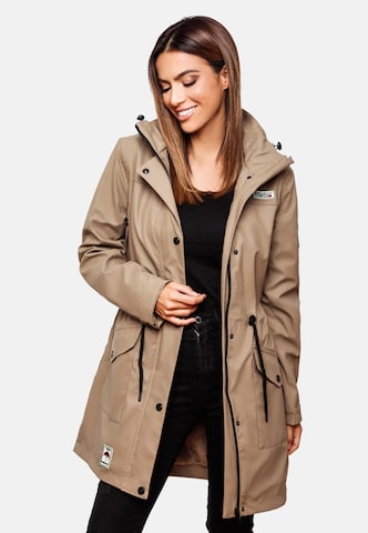 NAVAHOO Between-seasons coat 'Deike' in Beige