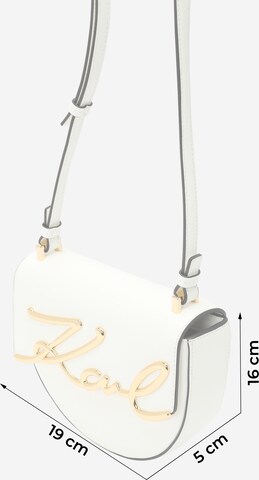 Karl Lagerfeld Crossbody Bag in White