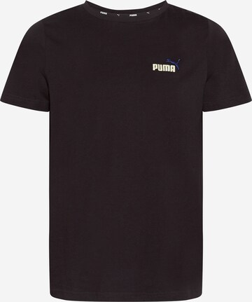 T-Shirt 'Ess+' PUMA en noir : devant