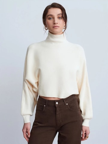 Pull-over 'Pullover' Dilvin en beige : devant