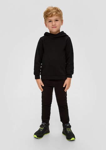 Sweat s.Oliver en noir : devant