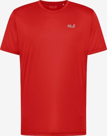 JACK WOLFSKIN Funktionsshirt in Rot: Vorderseite